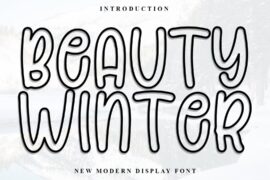 Beauty Winter Font