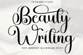 Beauty Writing Font