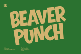 Beaver Punch Font