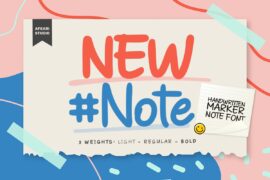 Bebas Note Font Family