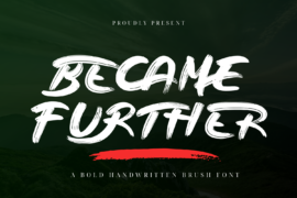 Became Further Demo Font