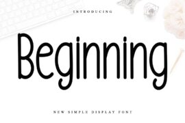 Beginning Font