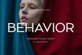 Behavior Font