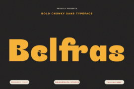 BelfrasDEMO Font