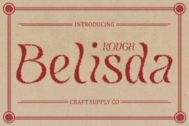 Belisda Rough Demo Font