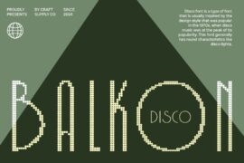 Belkon Disco Demo Font