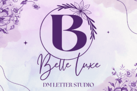 Belle Luxe Monogram Font