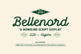 Bellenord Demo Font