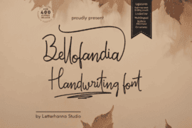 Bellofandia Font