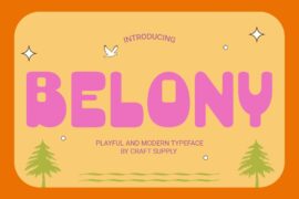 Belony Demo Font