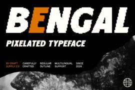 Bengal Pixel Demo Font