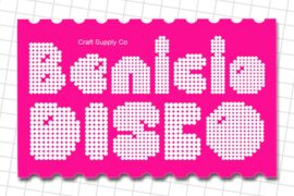 Benicio Disco Demo Font