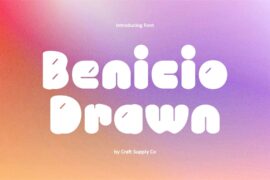 Benicio Drawn Demo Font