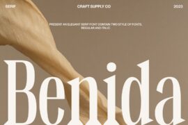 Benida Demo Font
