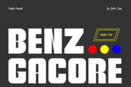 Benz Gacore Font Family