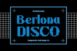 Berlona Disco Demo Font