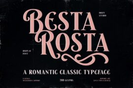 Besta Rosta Demo Font