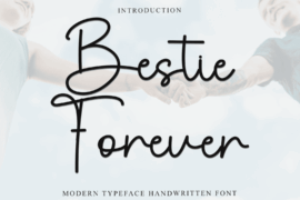 Bestie Forever Font
