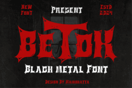 Betok Font