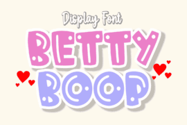 Betty Boop Font