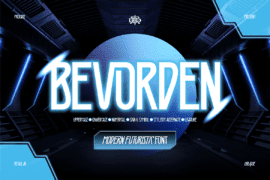 Bevorden Demo Font
