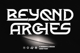 Beyond Arches Demo Font