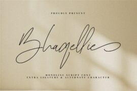 Bhaqellie Font Family