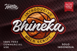 Bhineka Script Font