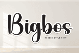 Bigbos Font