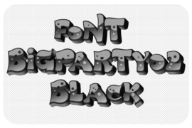 BigPartyO2Black Font