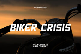 BikerCrisisDemo Font