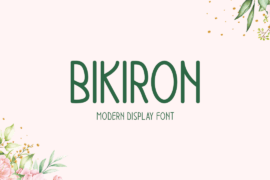 Bikiron Font