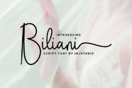 Biliani Font