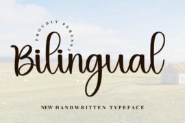 Bilingual Font