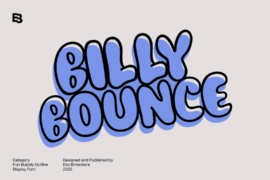 Billy Bounce Font