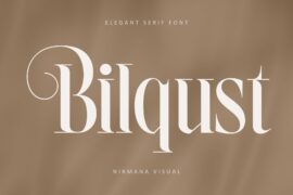 Bilqust – Demo Version Font