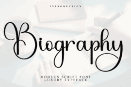Biography Font