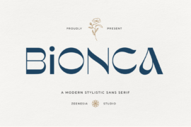 Bionca Personal Use Only Font