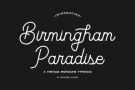 Birmingham Paradise Font