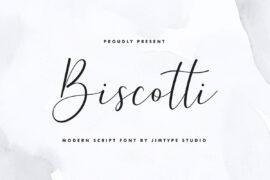 Biscotti Script DEMO Font