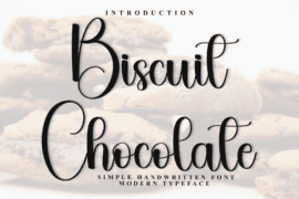 Biscuit Chocolate Font