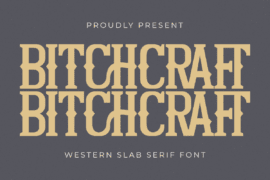 Bitchcraft Font