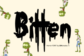 Bitten Font