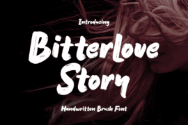 Bitterlove Story Font