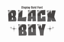 Black Boy Font