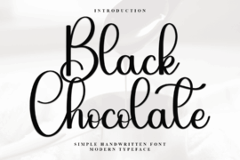 Black Chocolate Font