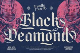 Black Deamond Font