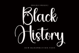 Black History Font