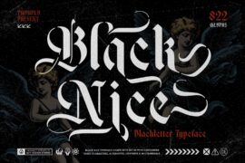 Black Nice Font