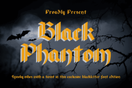 Black Phantom – Demo Font